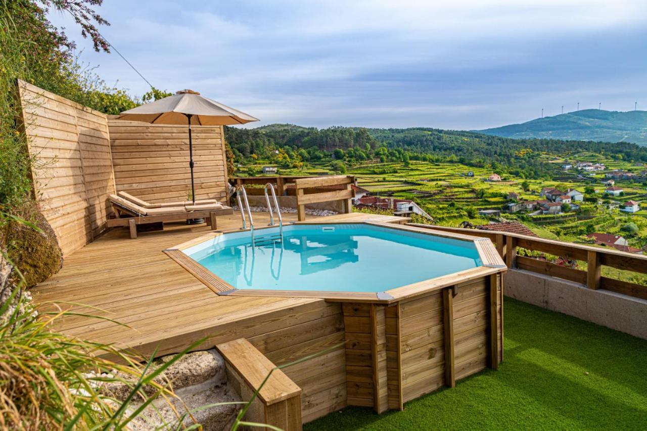 Chale Dos Penedos, Sossego E Piscina Privada Βίλα Monção Εξωτερικό φωτογραφία